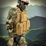Paintball Military Tactical Vest with Molle System for all your EDC gear