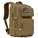 Military Tactical Backpack Men’s Molle 45 Liter with U.S.A Flag Patch